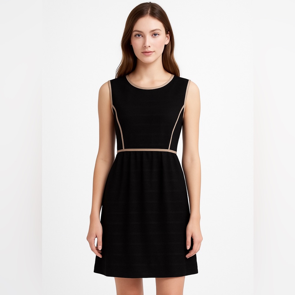 Seraphine Cap Sleeve Black Maternity Dress Size 8‎